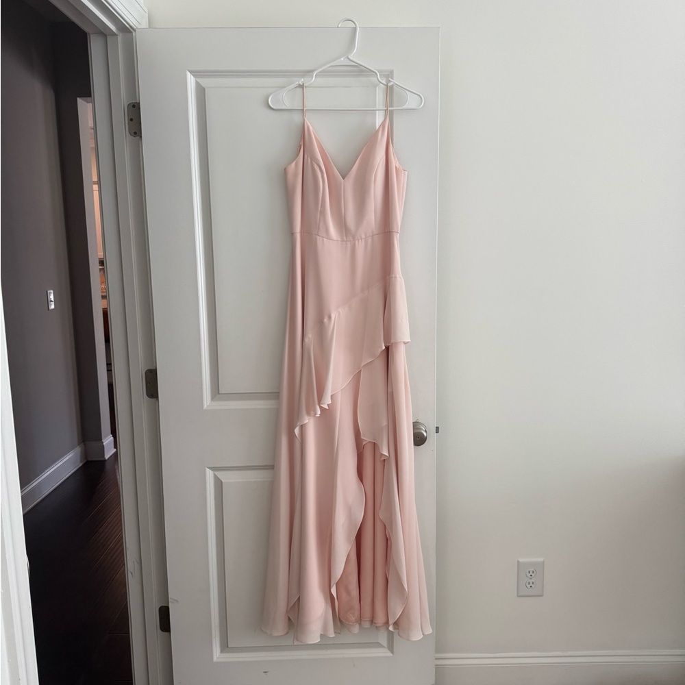 Calvin Klein Pink Evening Gown